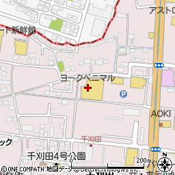 ヨークベニマル名取バイパス店周辺の地図