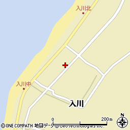 新潟県佐渡市入川2000周辺の地図