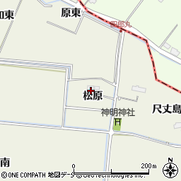 宮城県仙台市太白区四郎丸（松原）周辺の地図