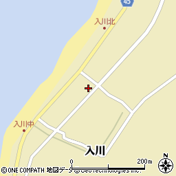 新潟県佐渡市入川1981周辺の地図