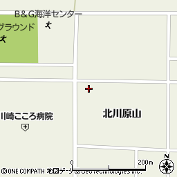 宮城県柴田郡川崎町川内北川原山41周辺の地図