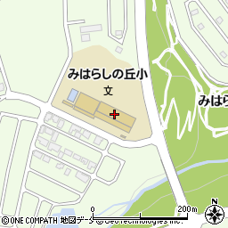 山形市立みはらしの丘小学校周辺の地図