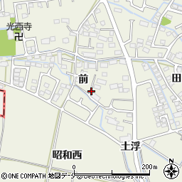 宮城県仙台市太白区四郎丸前周辺の地図