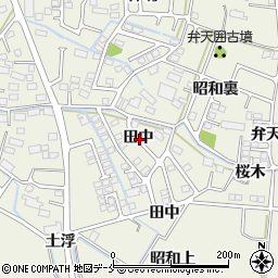 宮城県仙台市太白区四郎丸田中周辺の地図