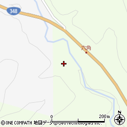 本沢川周辺の地図