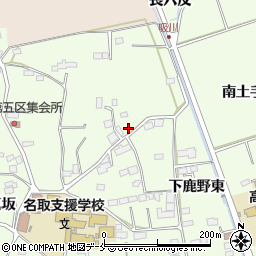 宮城県名取市高舘吉田鹿東56-4周辺の地図