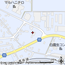 迎田自動車整備工場周辺の地図