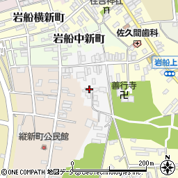 新潟県村上市岩船新田町周辺の地図