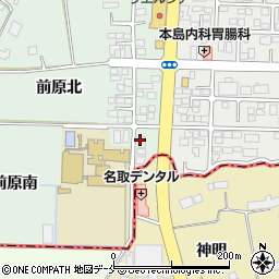 ローソン仙台柳生三丁目店周辺の地図