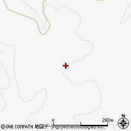 宮城県柴田郡川崎町支倉桐木沢周辺の地図