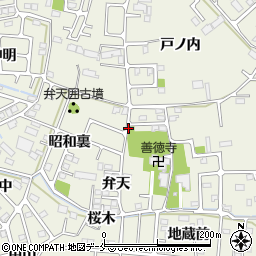 四郎丸昭和裏2号公園周辺の地図