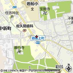 新潟県村上市岩船上町5周辺の地図