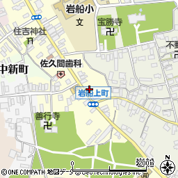 新潟県村上市岩船上町周辺の地図