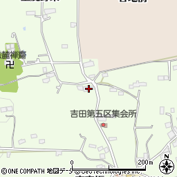 宮城県名取市高舘吉田鹿東77周辺の地図