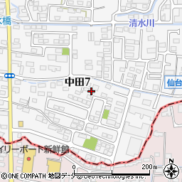 Ｋフロンティア周辺の地図