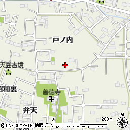 宮城県仙台市太白区四郎丸戸ノ内周辺の地図