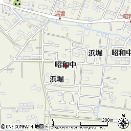 宮城県仙台市太白区四郎丸昭和中周辺の地図