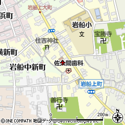 新潟県村上市岩船上町4周辺の地図