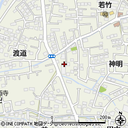 宮城県仙台市太白区四郎丸神明29周辺の地図