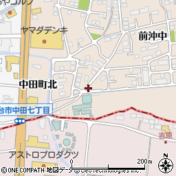 株式会社佐藤一夫工務店周辺の地図