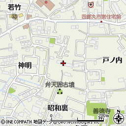宮城県仙台市太白区四郎丸神明88周辺の地図