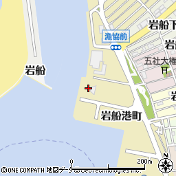 新潟県村上市岩船港町周辺の地図