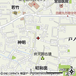 宮城県仙台市太白区四郎丸神明83周辺の地図