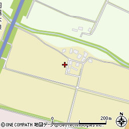 新潟県村上市潟端周辺の地図