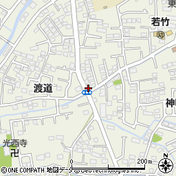 四郎丸小学校前周辺の地図
