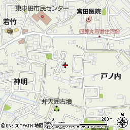 宮城県仙台市太白区四郎丸神明85周辺の地図