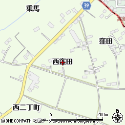 宮城県名取市高舘吉田西窪田周辺の地図