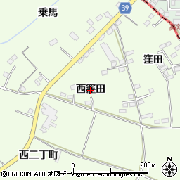 宮城県名取市高舘吉田（西窪田）周辺の地図