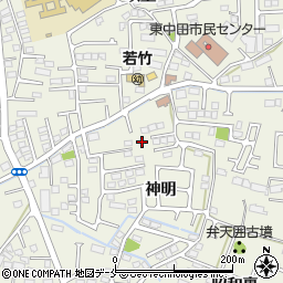 宮城県仙台市太白区四郎丸神明18周辺の地図
