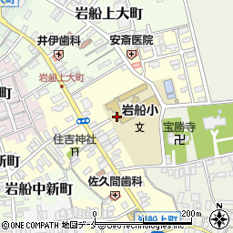新潟県村上市岩船上町2周辺の地図