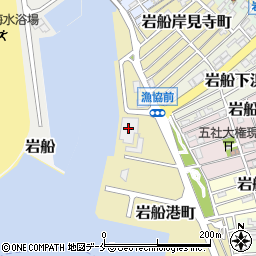 新潟漁業協同組合地方卸売市場岩船港市場周辺の地図