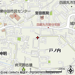 宮城県仙台市太白区四郎丸神明91-1周辺の地図