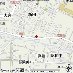 丸松商店周辺の地図