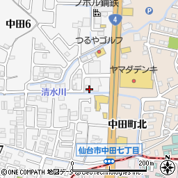 ギフトプラザ仙台南店周辺の地図