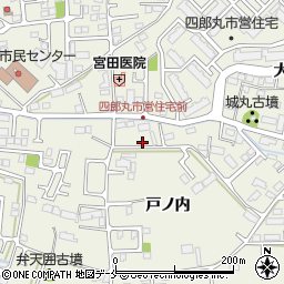 宮城県仙台市太白区四郎丸戸ノ内4周辺の地図