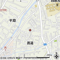 宮城県仙台市太白区四郎丸（渡道）周辺の地図