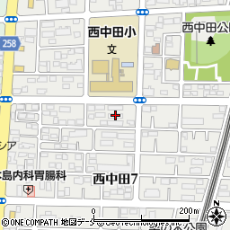 パーシモン弐番館周辺の地図
