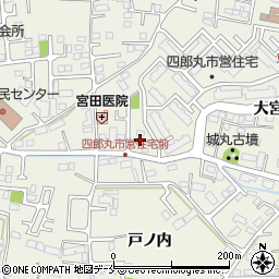 宮城県仙台市太白区四郎丸周辺の地図