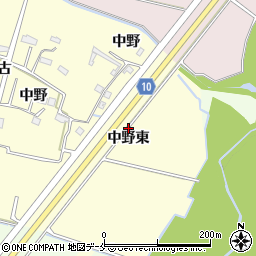 宮城県仙台市若林区種次（中野東）周辺の地図