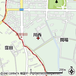 宮城県仙台市太白区柳生川西周辺の地図