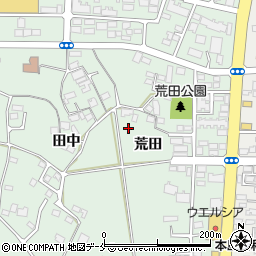 宮城県仙台市太白区柳生荒田周辺の地図