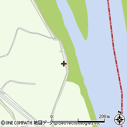 宮城県名取市閖上川前周辺の地図