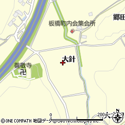宮城県仙台市太白区坪沼（大針）周辺の地図