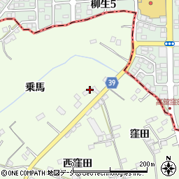 宮城県名取市高舘吉田乗馬107周辺の地図