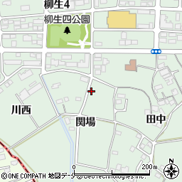 宮城県仙台市太白区柳生関場周辺の地図