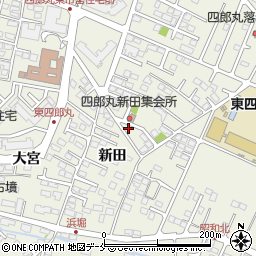 宮城県仙台市太白区四郎丸（新田）周辺の地図